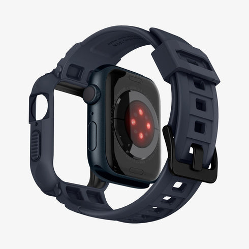 ACS05460 - Apple Watch Series (Apple Watch (49mm)) in matte black showing the front